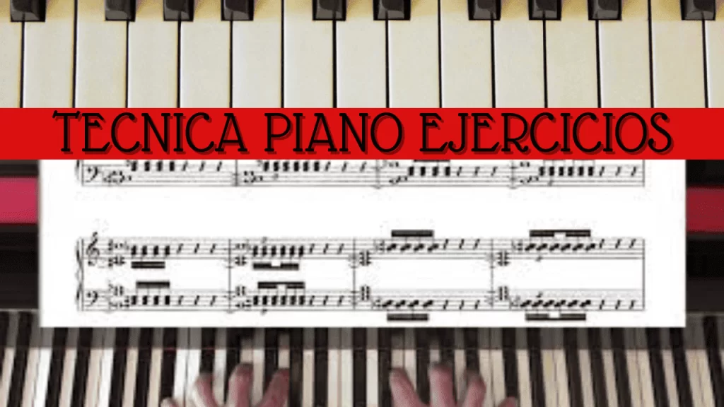 técnica de piano II son ejercicios de  Liszt para dar fuerza e independencia a cada dedo