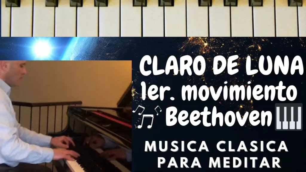 Claro de Luna primer movimiento Sonata Beethoven