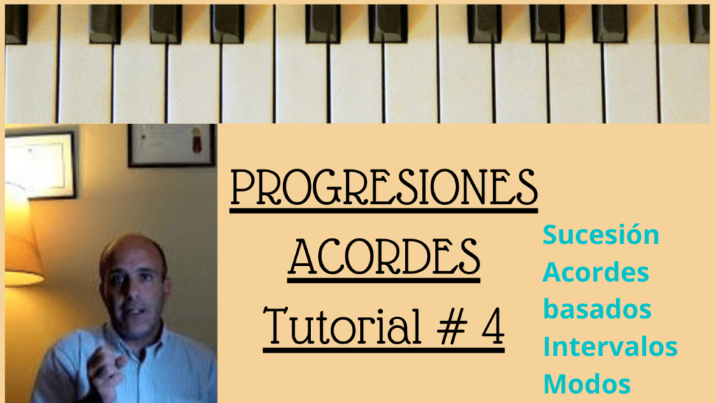 progresiones de acordes más usados para piano