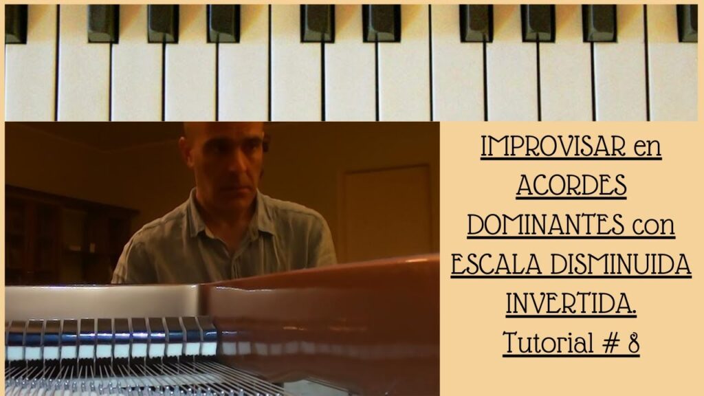 escala disminuida para improvisar acordes dominantes