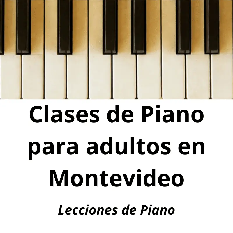 clases de piano para adultos en montevideo