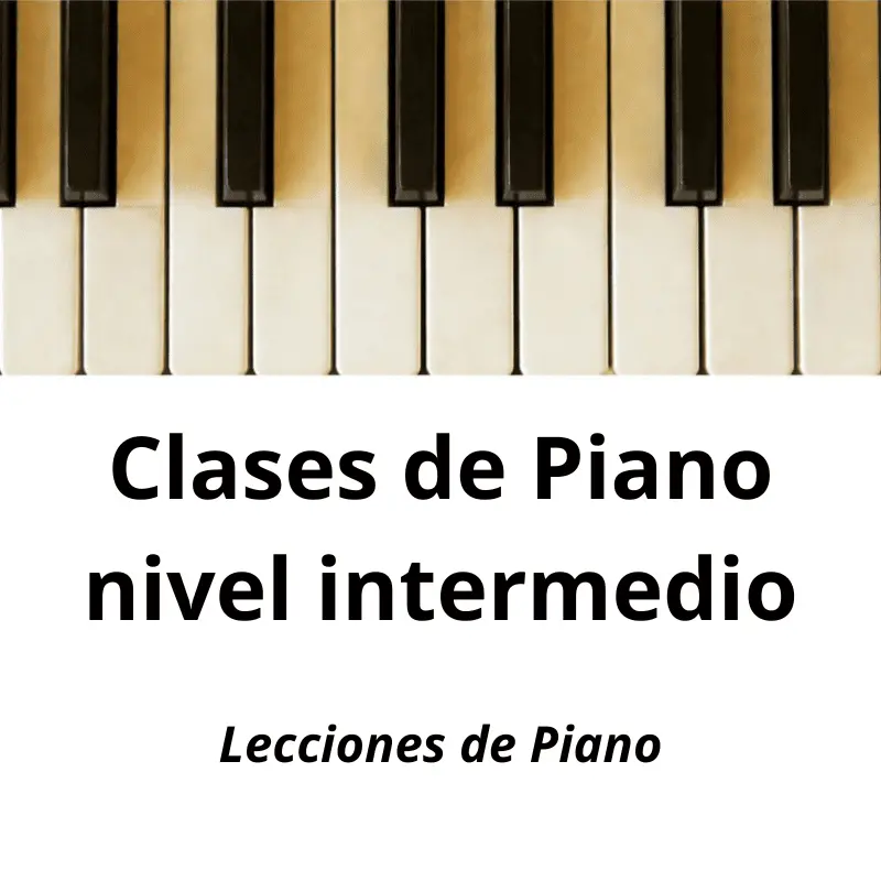 clases de piano nivel intermedio en montevideo