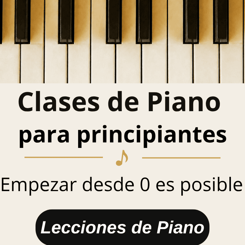 clases de piano para principiantes