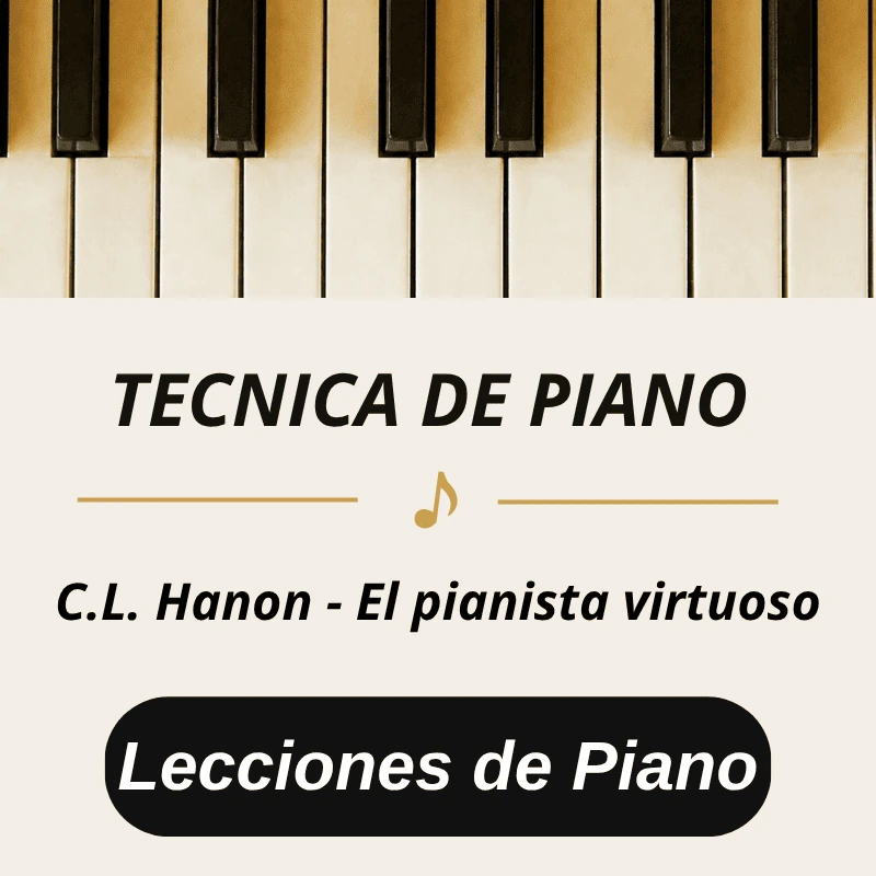 hanon tecnica de piano el pianista virtuoso