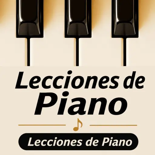 lecciones de piano logotipo del sitio