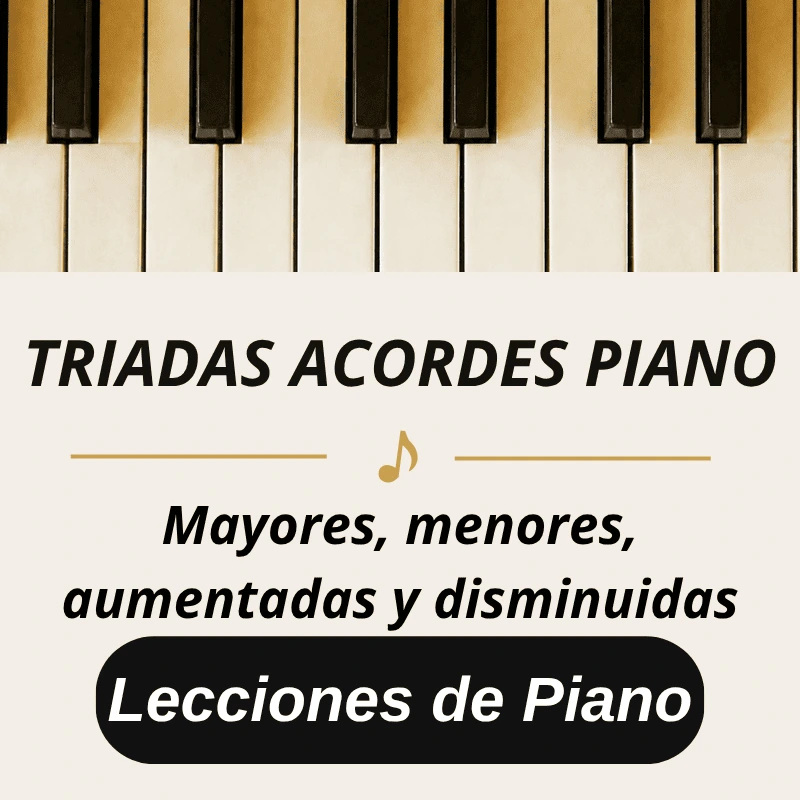 triadas de acordes piano